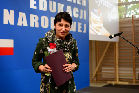 Ewa Miecznikowska nagrodzone przez Mirosława Lenka